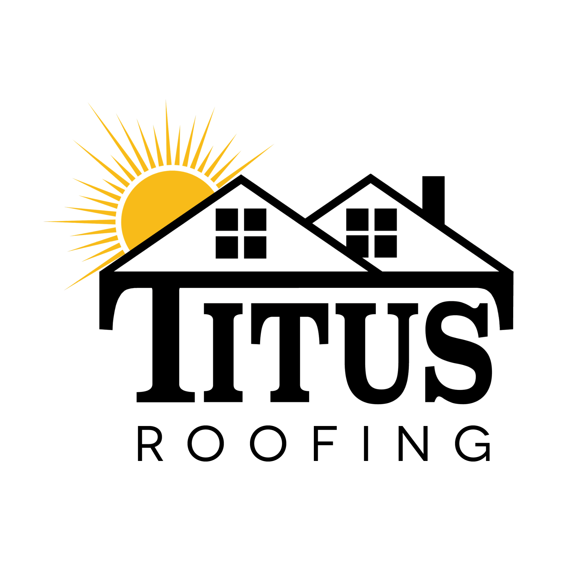 Titus Roofing logo variant